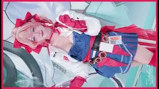 명일방주  '하루카' 코스프레 Model. Jomi 죠미 -명일방주 팝업스토어 cosplay 4k60p fancam