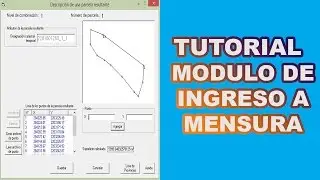 Modulo de ingreso a mensura - MIN, XML