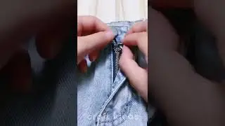 Fix jeans zipper