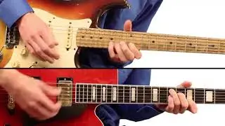 Slow Blues Mode Mixture in E - Jam Along from Guitar Lesson