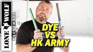 Dye UL-S vs HK Army LAZR Barrel Sound Comparisons | Lone Wolf Paintball