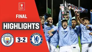 Man City Stun Chelsea In Memorable Final | Manchester City U18 3-2 Chelsea U18 | FA Youth Cup 19/20