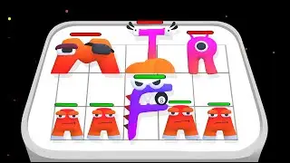Angry Alphabet: ABC Shooting ⭐ Merge Simulator Battles