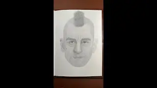 Drawing Robert De Niro as Travis Bickle (work in progress)