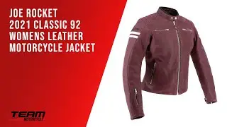 Joe Rocket 2021 Classic 92 Womens Leather Motorcycle Jacket