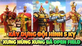 Hướng Dẫn Xây Dựng Đội Hình 5 Đạo Kỵ Binh Mạnh Nhất Sốc Phát Đi Luôn Rise of Kingdoms