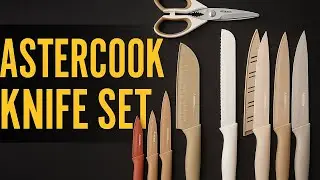 Astercook Knife Set Review | 13-Piece Stainless Steel Chef Knives with Anti-Rust Coating