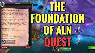 The Foundation Of Aln Quest (WoW Midnight)