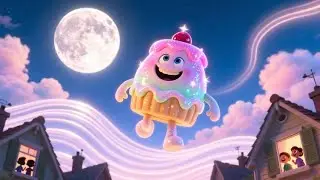 The Sparkly Jelly Moon | Magical Lullaby for Kids | Nursery Rhymes & Songs for Children