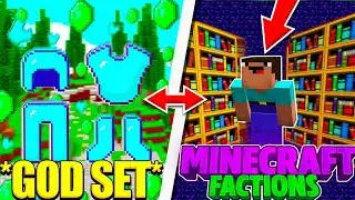 MAKiNG a GOD SET*!|Minecraft Factions(Minecraft FACTIONS TreasureWars)