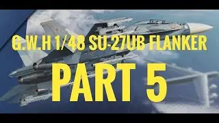 Great Wall Hobby SU-27UB Flanker build Part 5 - Digital camo with FoxBot masks tutorial