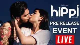 Live : Hippi Movie Pre Release Event || Karthikeya || J.D.Chakravarthy || Digangana || News Book
