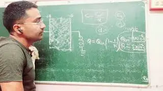 Capacitor induced charge produced on the plate of capacitor 