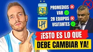 TE EXPLICO FACIL QUE HARÍA PARA MEJORAR AL FUTBOL ARGENTINO