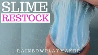 SLIME RESTOCK VIDEO! NEW SLIMES IN MY SHOP! MUST SEE VIDEO!