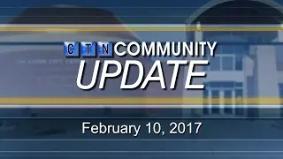CTN Community Update for Friday, February 10, 2017