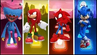 Poppy Playtime 🆚 Sonic Exe FNF  🆚 Spidey Sonic  🆚 Sonic The Hedgehog  🎶 Who Is Best？ #1