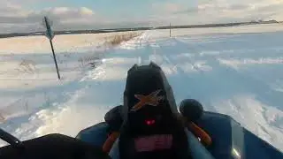 Quand le sentier est enneig&eacute; le xmr prend le contr&ocirc;le !!! Renegade xmr 1000r ++ wot