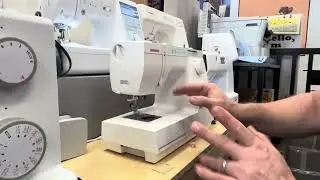 How to Threading a Sewing Machine: Janome Sewist 725S