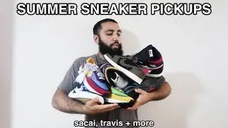SUMMER SNEAKER PICKUPS (TRAVIS SCOTT JORDAN 1, SACAI, LA2CHI, GYM RED)