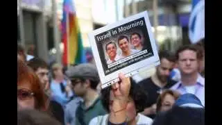 Rallies from July the 2014 for Naftali Fraenkel, Gilad Shaar and Eyal Yifrach