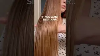 Silky & healthy hair tips in the comments 🤍#haircare #healthyhair