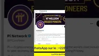 Pi Network a r&eacute;ussi &ccedil;a #cliquerpourgagner #bullrun #crypto #cryptomonnaie