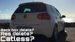 Is a catless downpipe worth it? | My mk5 GTI