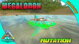 ark mobile. EP47. ทำ Megalodon สีบัคกันเถอะ Colour Mutation fully mutated#เกมมือถือ