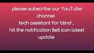 How to create text to PDF with TalkBack for blind user text to PDF for blind using Google keep notes
