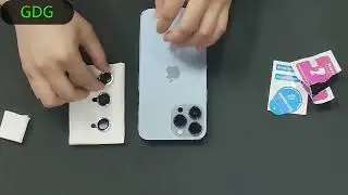 3Pcs Metal Lens Protector Glass For iPhone 15 13 12 11 14 Pro Max Bac