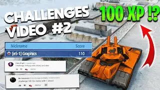 100 XP IN 1 SECOND!? ( World Record? ) Challenges Video #2 - Tanki Online