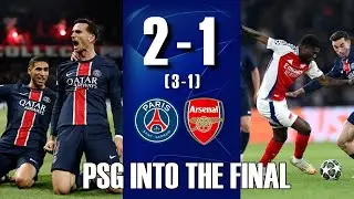 PSG EASE TO THE FINAL! | PSG 2-1 ARSENAL
