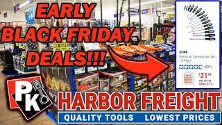 РАННИЕ ПРЕДЛОЖЕНИЯ HARBOR FREIGHT В ЧЁРНУЮ ПЯТНИЦУ 2025 ГОДА!!! #blackfriday #deals #harborfreigh...
