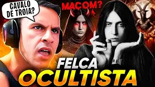 SUPER XAND&Atilde;O REAGINDO a FELCA FAZ S&Iacute;MBOLOS OCULTISTAS - VIROU FANTOCHE?