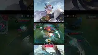 18 KILL ODETTE FULL DAMAGE #mobilelegends #odettegameplay #odette #shortsmlbb #shortsyoutube #shorts