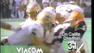 NFL on TNT  - Sunday Night Football Commercial  - Rams Saints (1991)