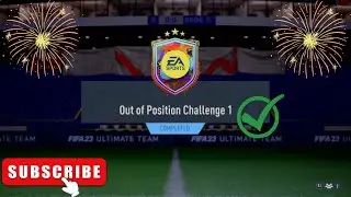 Out of Position Challenge 1 SBC Solution FIFA 23