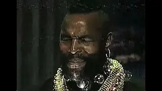 Mr. T cracks up during Year 2000 on Conan