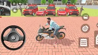 Franklin order by 2️⃣ Super Car 🚨 and 2️⃣ Scorpio 💥 in Indian 🇮🇳 bike Theft Auto Simulator 🎮