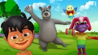 Kalu Madari Aaya Kala Apna Bhalu Laya | Hindi Rhyme | Hindi Poem | Baby Rhyme | Baby Poem | Baalgeet