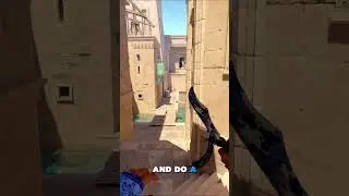 CS2 Anubis - How to COUNTER the STAIRS HE!  #cs2 #counterstrike