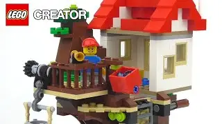 LEGO Creator Treehouse (31010) - Toy Unboxing and Speed Build