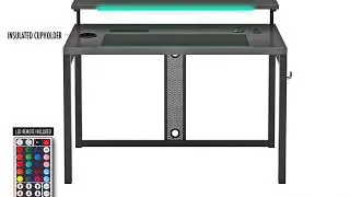 Z-Line Designs Series 1.1 Computer Desk with Wireless Charging Pad