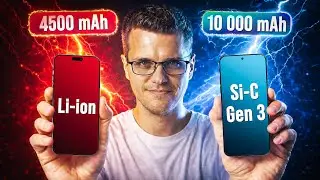 ОМГ! Акумулятори 10 000 мАг в Тонких Cмартфонах: Коли Чекати в iPhone і Samsung? | Розбір Si-C Gen 3
