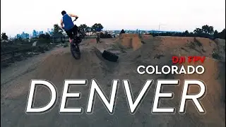 DJI FPV FOOTAGE - DENVER, CO BIKE PARK