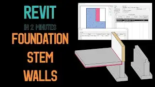 Revit Foundation Stem Wall Tutorial