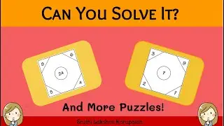 Can You Solve this Puzzle? | Math Puzzles with Answers | How to Solve Math Puzzle | Sruthi Lakshmi
