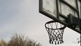 Street basketball backboard. Free HD video footage