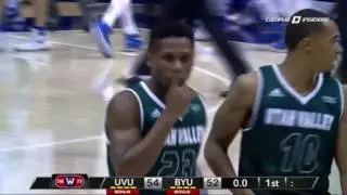 UVU vs BYU Basketball 2016 17
